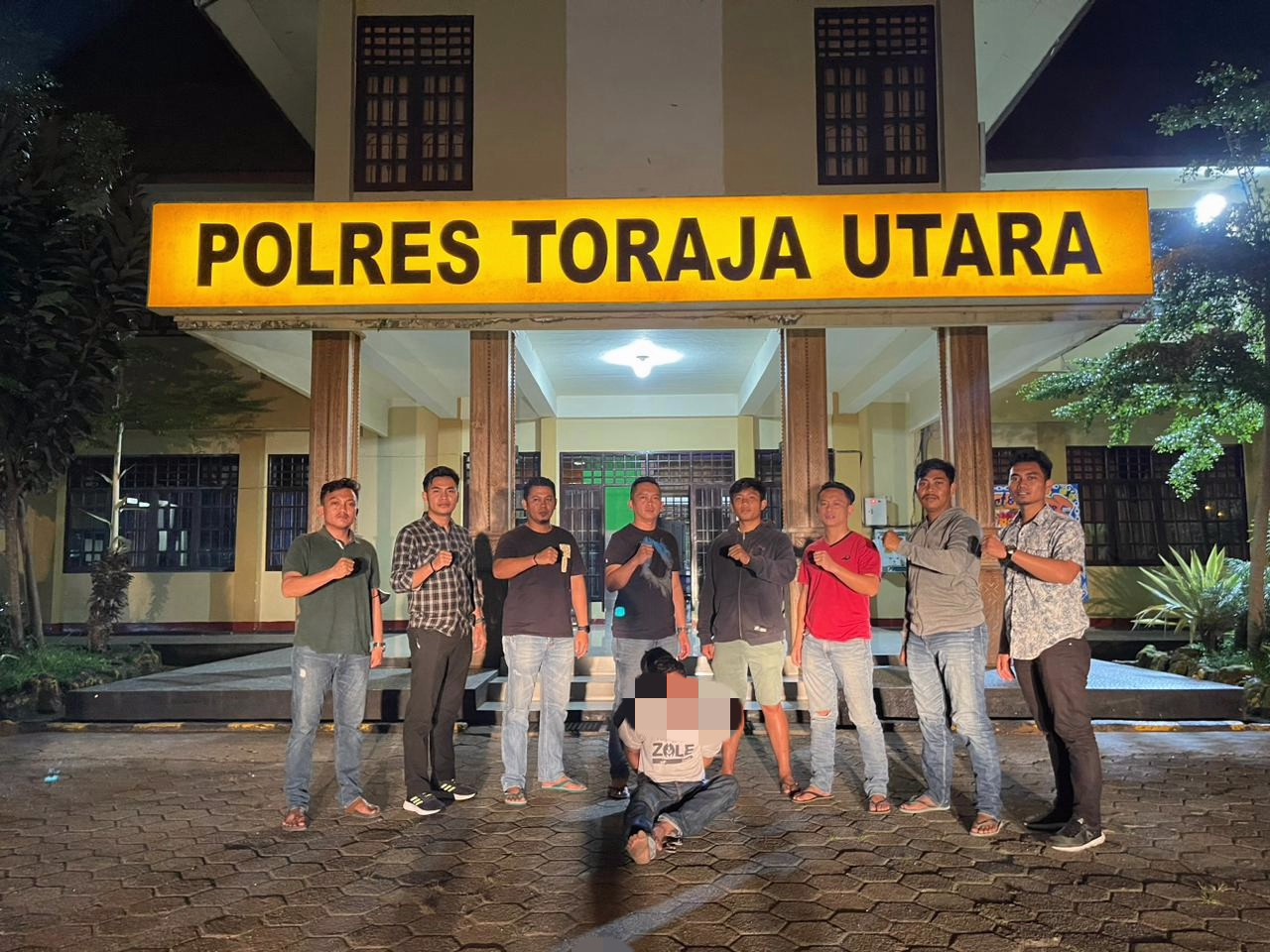 Usai Beraksi di 2 TKP, Residivis Curat Berhasil Diringkus Satuan Reskrim Polres Toraja Utara