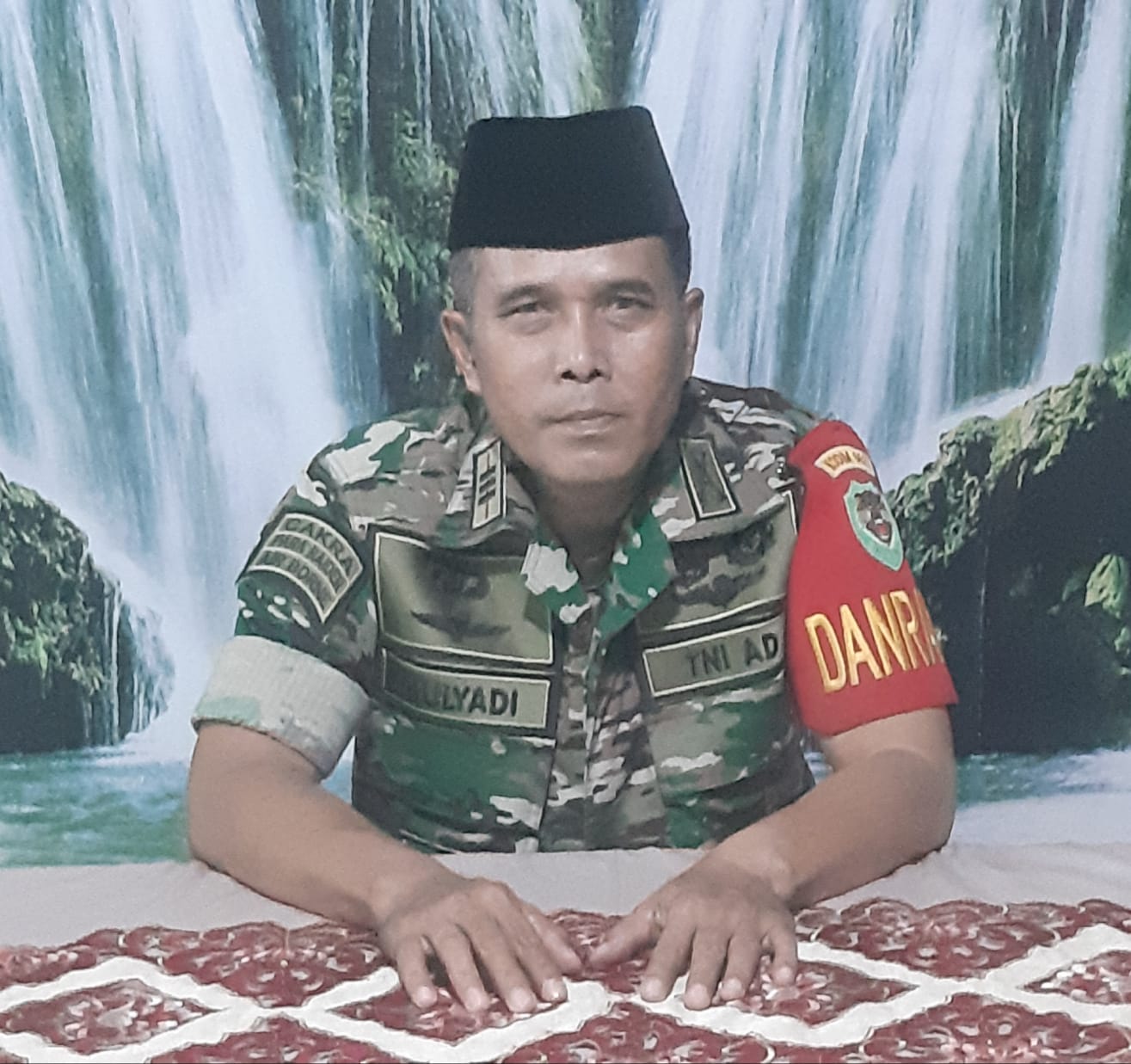 Ini Pesan Danramil 0621-23/Parungpanjang dan Tenjo Kapten Inf Mulyadi Usai Pilkades Cikuda