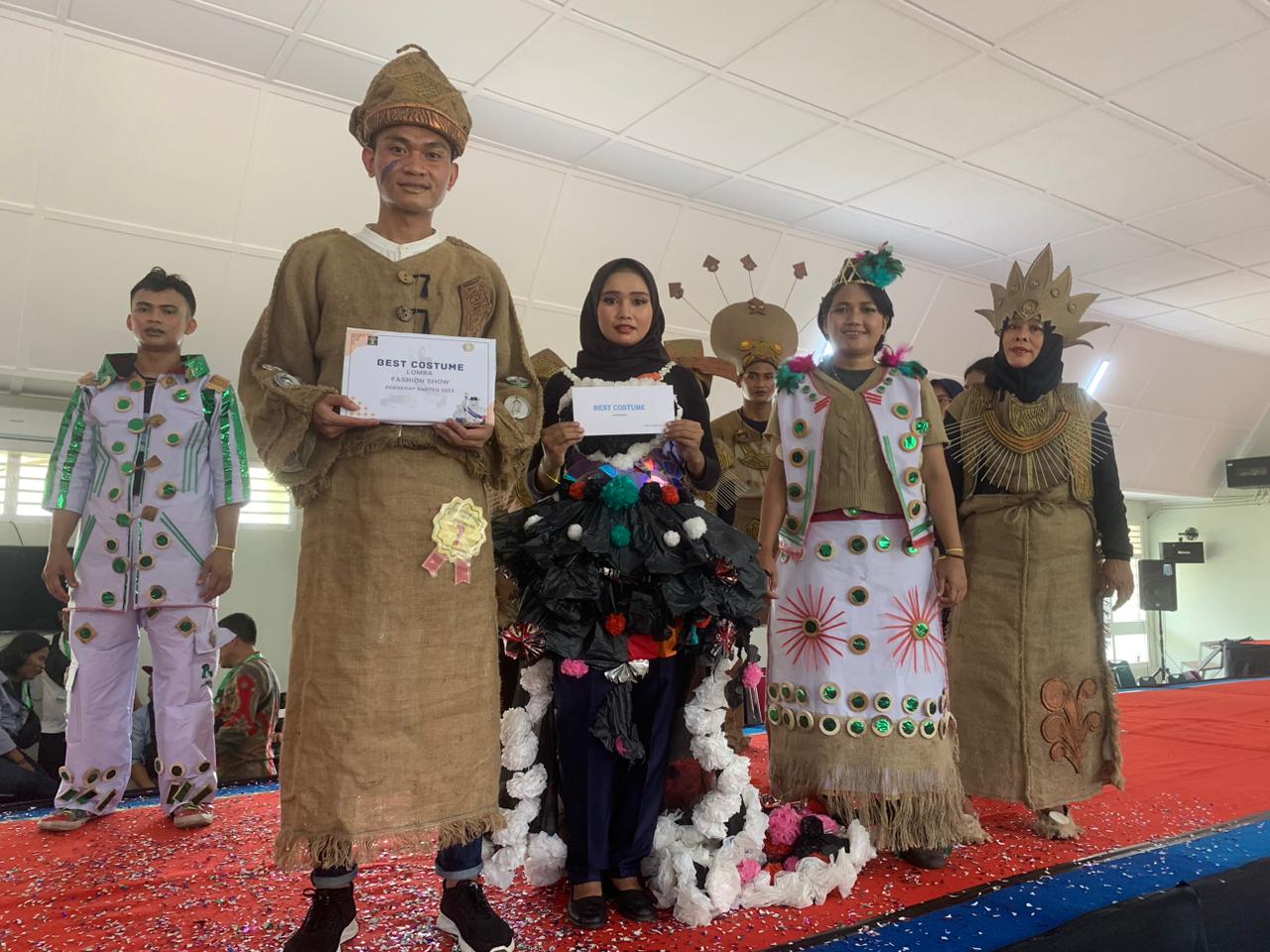 Fashion Show Banten 2023, Napi Lapas Rangkasbitung Sabet Best Costume