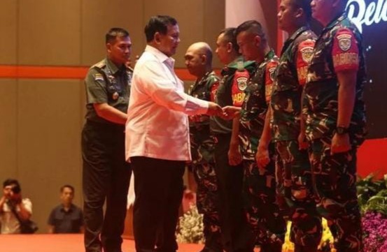 Serma Agus Rizal Anggota Kodim 0601/Pandeglang Terima Penghargaan Dari Menteri Pertahanan RI