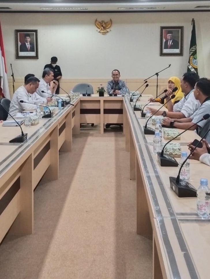 Audensi HMI Badko Jabotabek-Banten Dan PMII PKC Banten