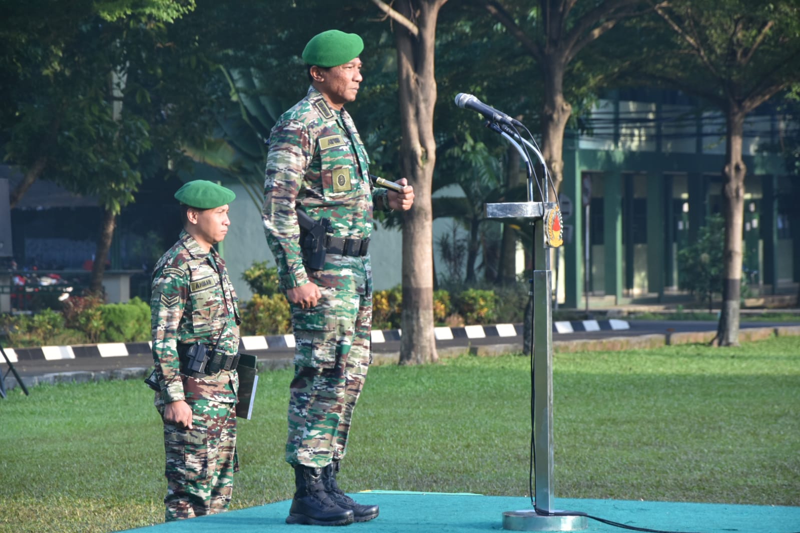 Rindam Jaya Gelar Upacara 17-an, Tumbuhkan Kesadaran Hidup Berbangsa Dan Bernegara Serta Rasa Cinta Tanah Air.