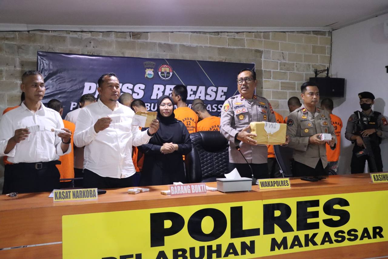 Luar Biasa…!! Polres Ini, Bekuk 7 Pengedar dan 25 Pengguna Narkotika Selama 20 Hari