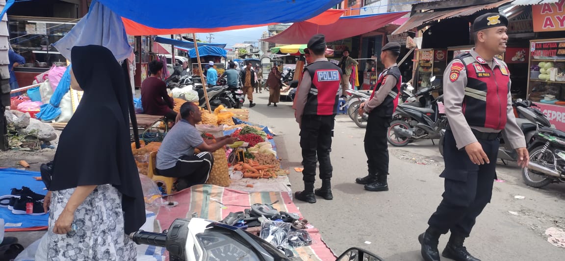 Pencegahan Guantibmas, Sat Samapta Polres Bener Meriah Lakukan Patroli Dialogis