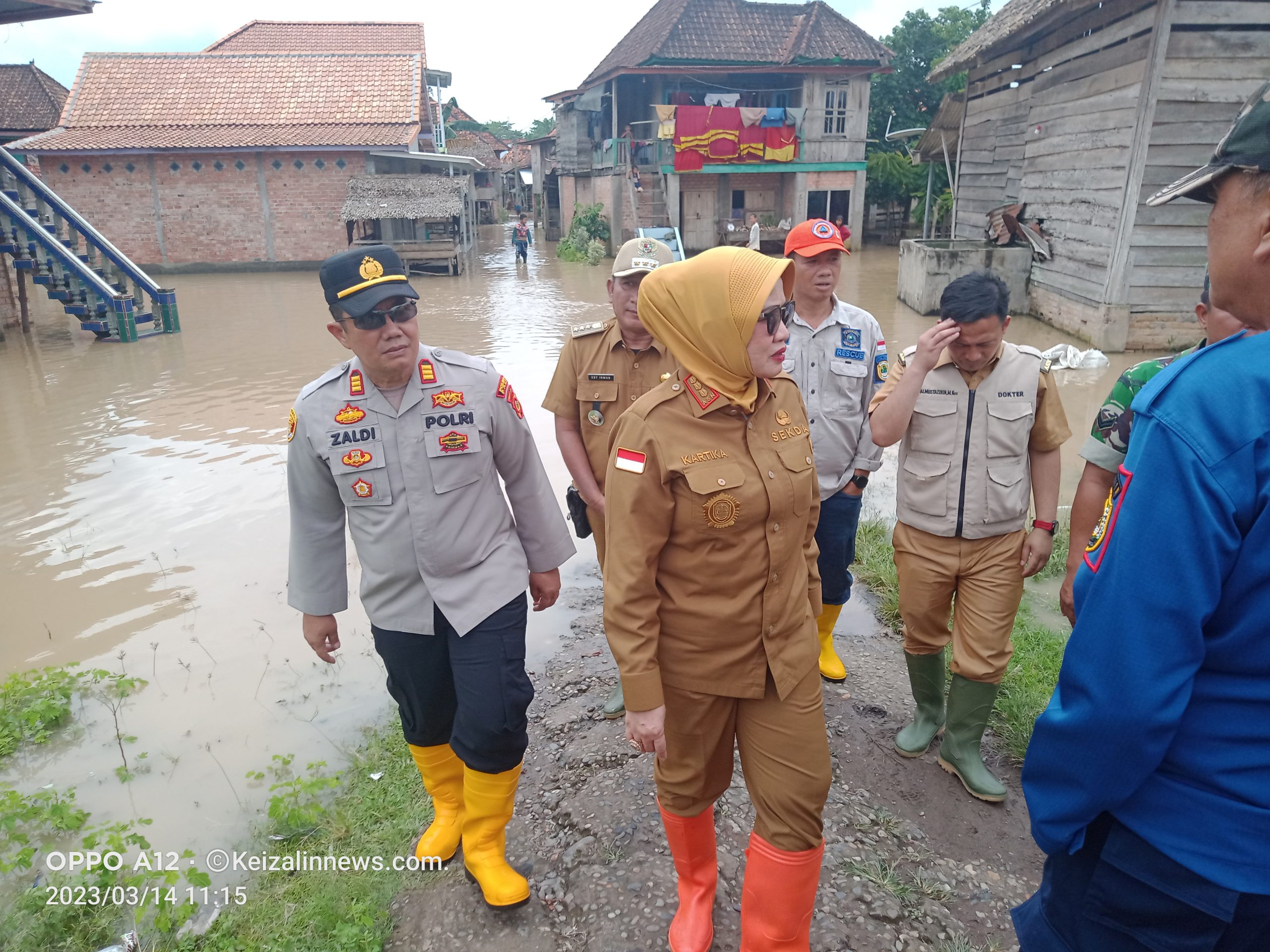 Sekda Bersama Jajaran Polres PALI Gelar Monitoring Keliling