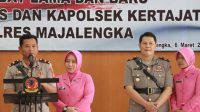 Pisah Sambut Dan Kenal Pamit Wakapolres Majalengka Dan Kapolsek Kertajati