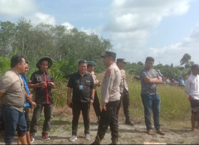 Polsek Penukal Abab Laksanakan Pengamanan Syuting Jejak Si Gundul