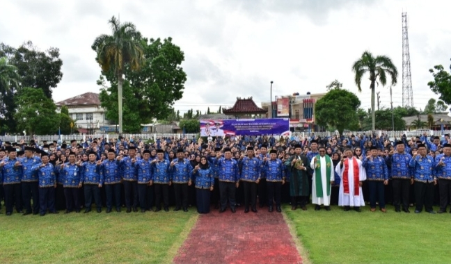 274 CPNS OKI Resmi Diangkat Jadi PNS, Ini Pesan Wabup Shodiq