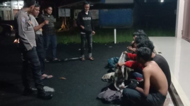 Upaya Pencegahan Dini, Polisi di Cikijing Amankan 9 Orang Diduga Akan Perang Sarung