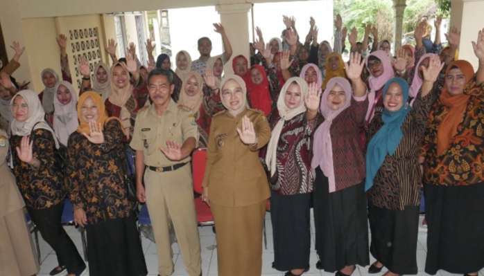 Wabup Cirebon Bunda Ayu Laksanakan Monitoring Dan Evaluasi Percepatan Penurunan Stunting.