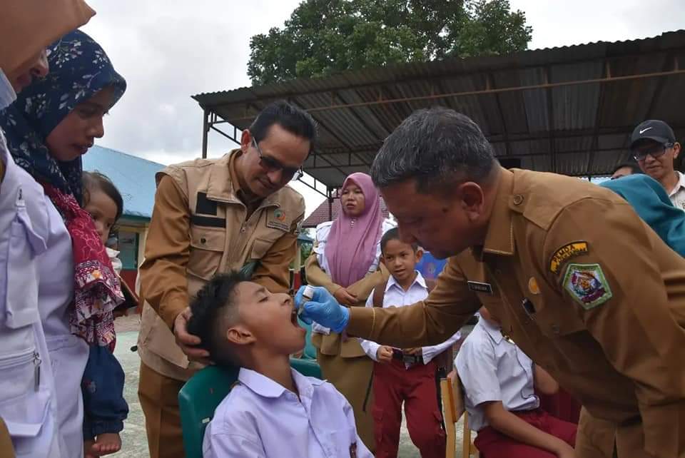 Kunjungi Bergang dan Karang Ampar, Pj. Bupati Dukung Pelayanan Kesehatan Bergerak Aceh Tengah