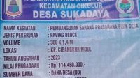 Terkait Dugaan HOK Yang Diborongkan, Ketua TPK Desa Sukadaya Terkesan Abai Dan Enggan Transparan.