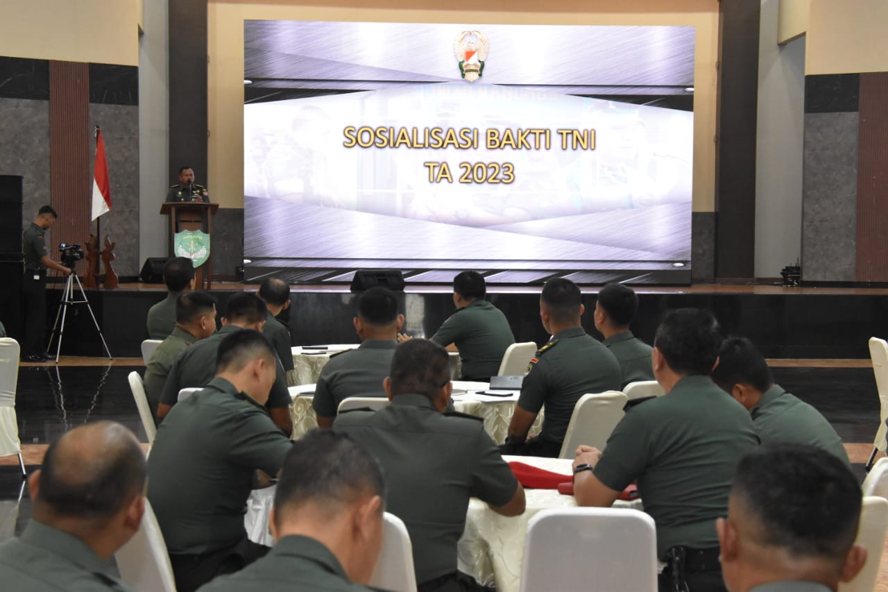 Kodam Jaya selenggarakan Sosialisasi Bakti TNI Tahun 2023