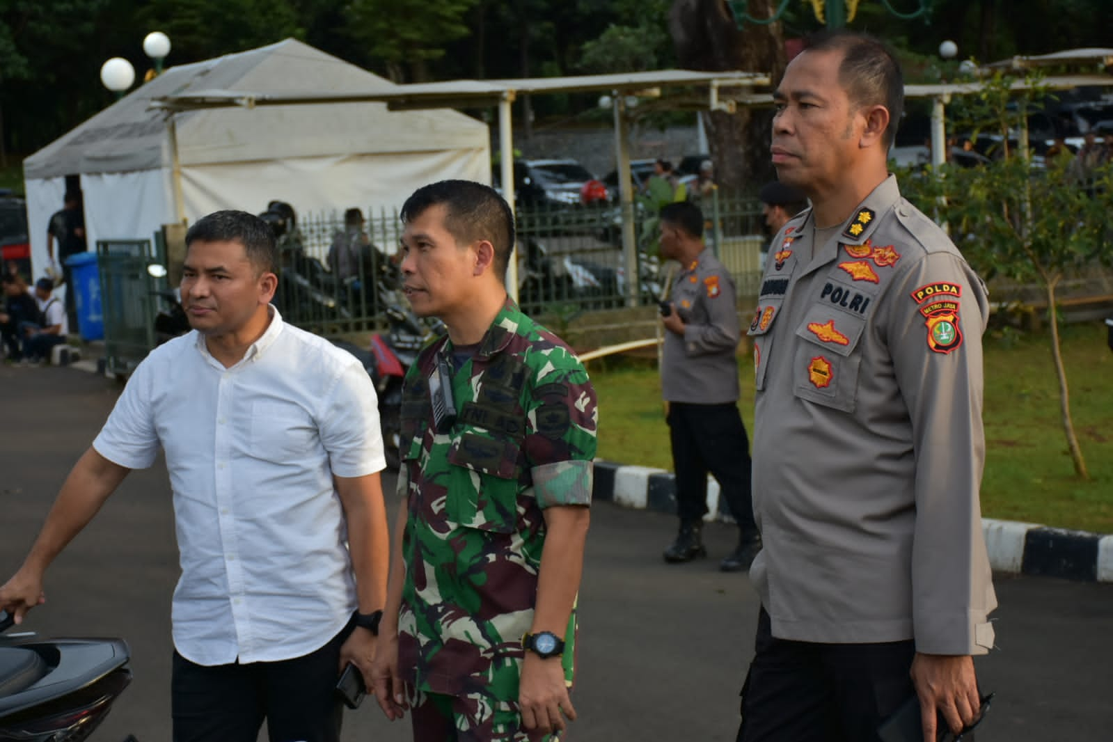 Dandim 0501 JP Libatkan Pasukan Kodam Jayakarta Dukung Kepolisian Amankan Unras Mahasiswa dan Buruh Tolak UU Cipta Kerja