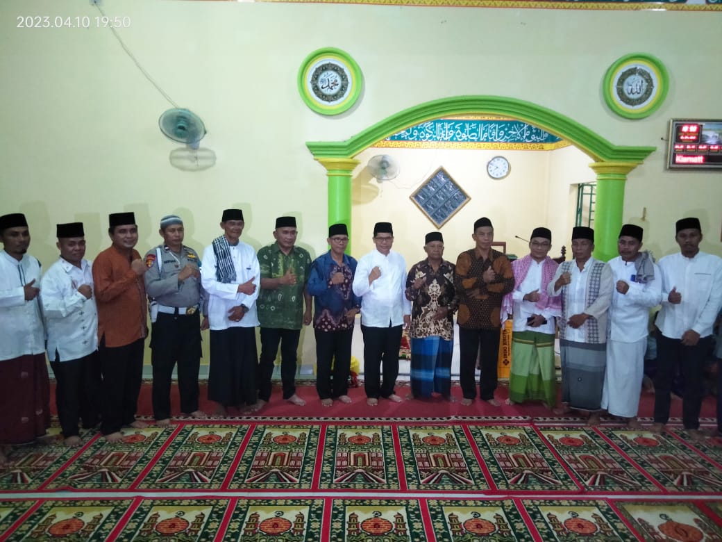 Pemerintah Kabupaten PALI Gelar Safari Ramadan  Di Masjid Al-FurQon Anuar Hadi Desa Raja