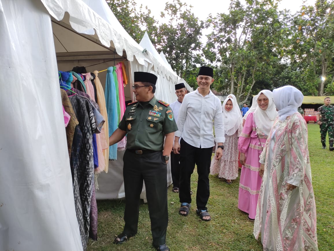 Jelang Hari Raya Idul Fitri 1444 H, Kodim 0601 Pandeglang Gelar Bazar Murah Ramadhan