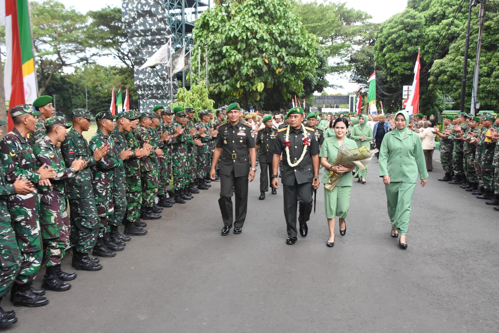 Kunjungan Kerja Perdana Pangdam Jaya/Jayakarta Ke Rindam Jaya