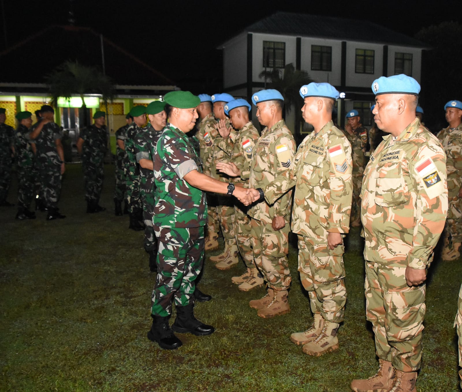 Satgas KIZI TNI Konga XX-/MONUSCA Kodam Jaya Kembali Ke Tanah Air