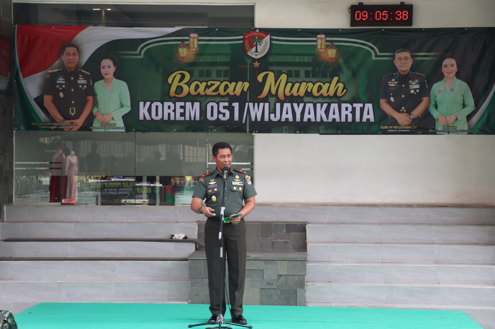 Menjelang lebaran, Korem 051/Wkt Gelar Bazar Murah