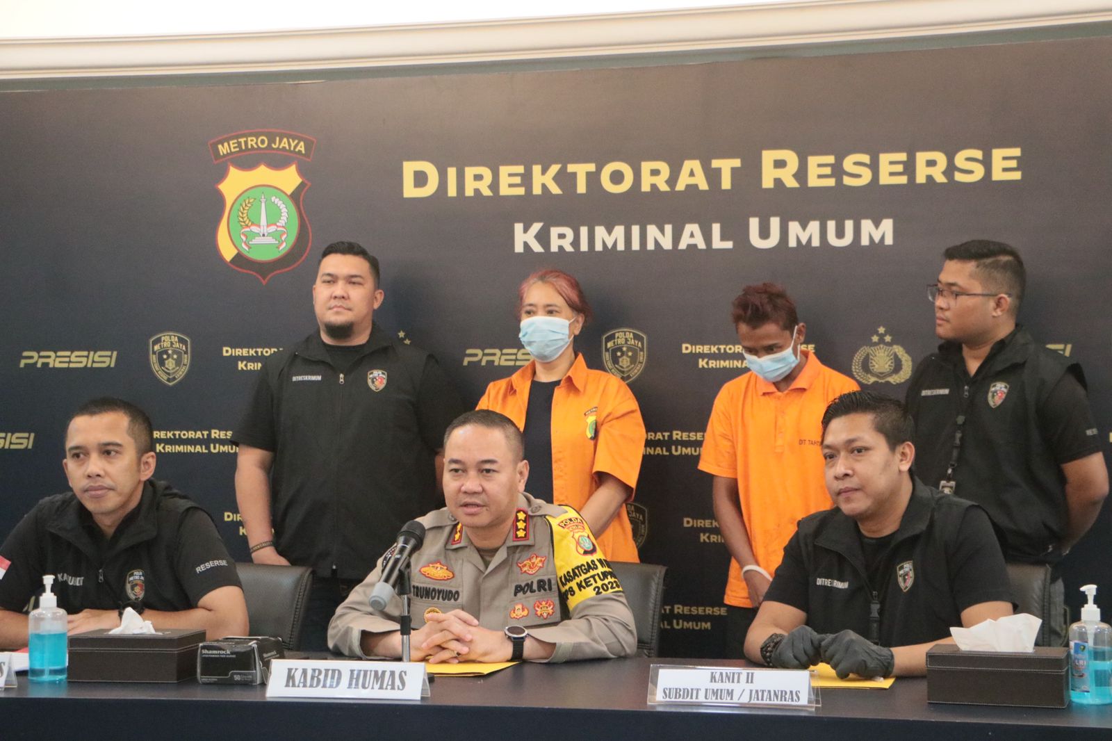 Polisi Tangkap 2 Pelaku Pembunuhan Berencana Motif Sakit Hati di Jakarta Barat