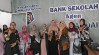 Wabup Cirebon Bunda Ayu Hadiri Grand Launching Agen BJB Di SMK Ulil Albab.