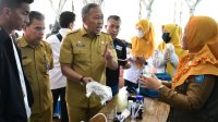 Satgas Pangan OKI, Pantau Stok dan Keamanan Pangan di Pasar Tradisional