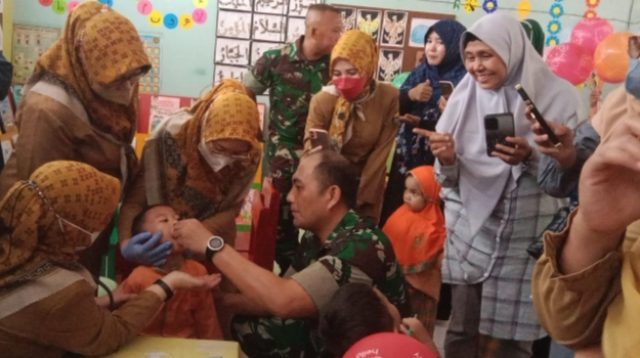 Pekan Imunisasi Nasional Polio tahun 2023 tingkat Kota Cirebon.