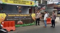 Jelang Mudik Lebaran, Wakapolres Majalengka Kompol Bayu Purdantono Cek Kesiapan Pos Pam Simpang Tiga Cikijing