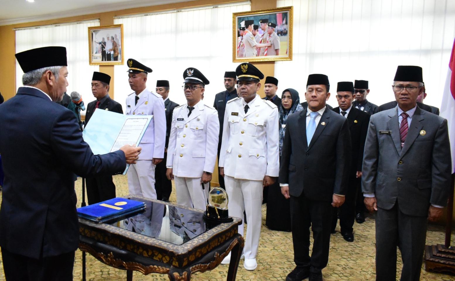 Lantik Pejabat Eselon, Bupati OKI Tekankan Sinergitas antar OPD