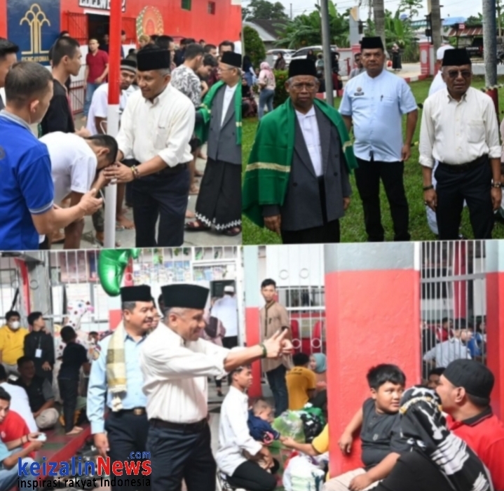 Kakanwil Kementrian Hukum dan Ham Sultra, Sapa Napi di Rutan Dan Lapas Kelas IIA Kendari, Pasca Hari Raya Idul Fitri 1444.H/2023 M dan Penyerahan Remisi Khusus.