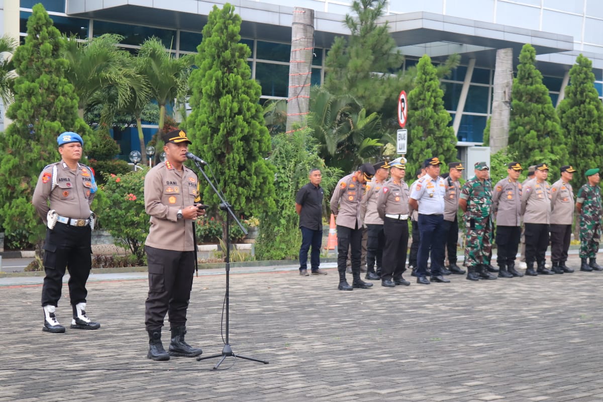 Polres Metro Bekasi Kota gelar Apel Gabungan Pengamanan Hari Buruh (Mayday) Tahun 2023