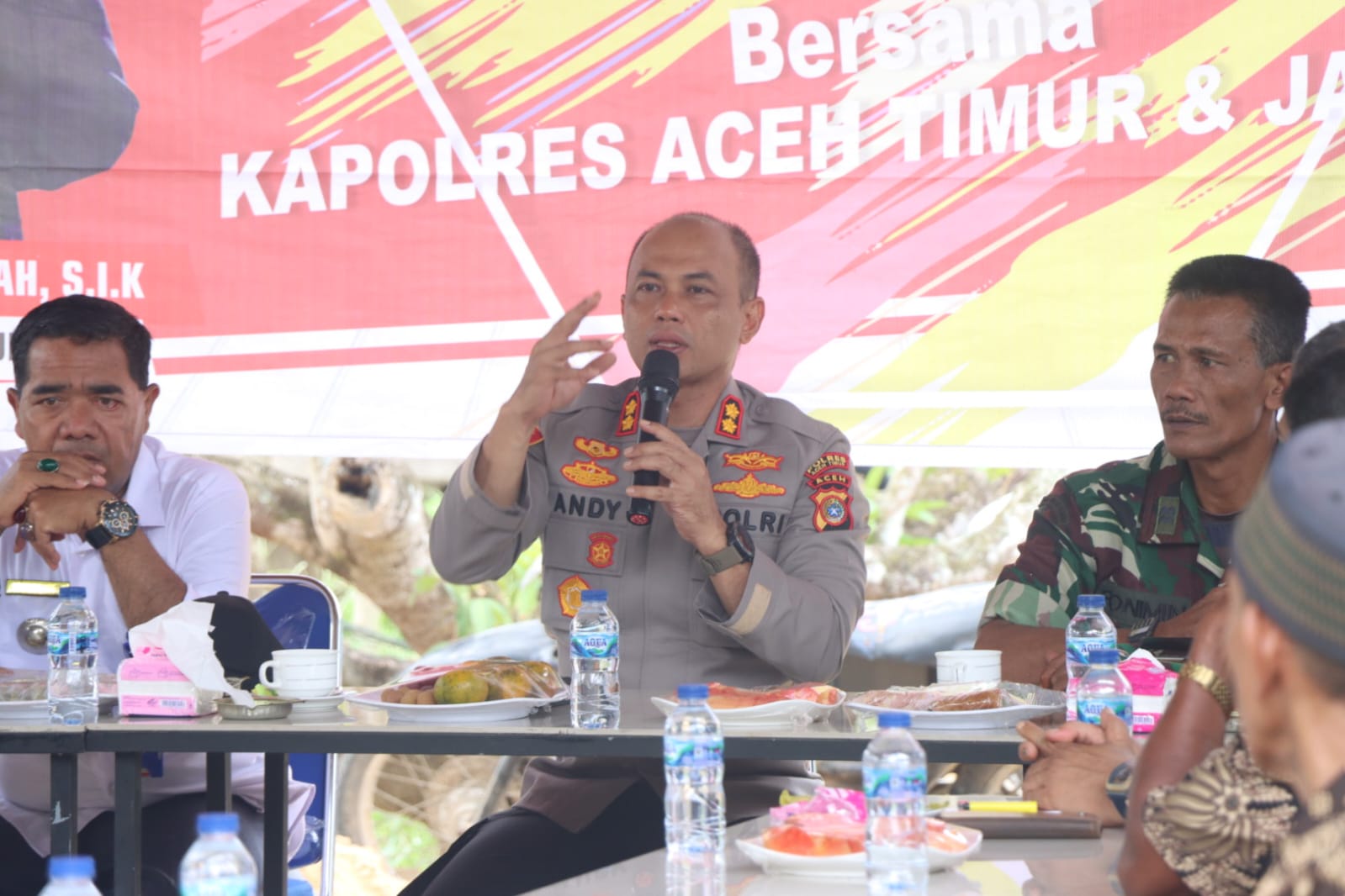 Melalui Jumat Curhat, Kapolres Aceh Timur Dengar Keluh Kesah Masyarakat