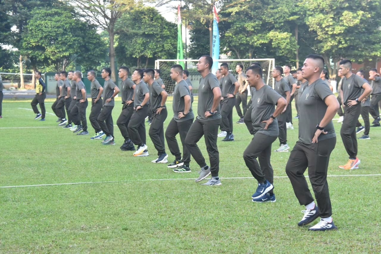 Perkokoh kebersamaan, Para Dansat Kodam Jaya Olahraga Bersama