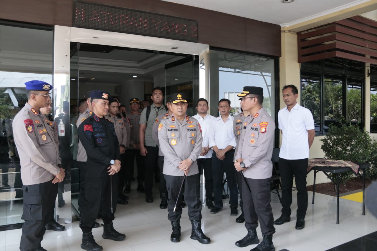 Kunjungan Kerja Kapolda Metro Ke Polres Pelabuhan Tanjung Priok