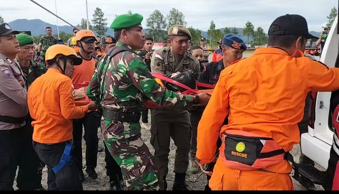 TNI-Polri Bersama Pemda Bener Meriah Gelar Apel Dan Latihan penanggulangan Bencana