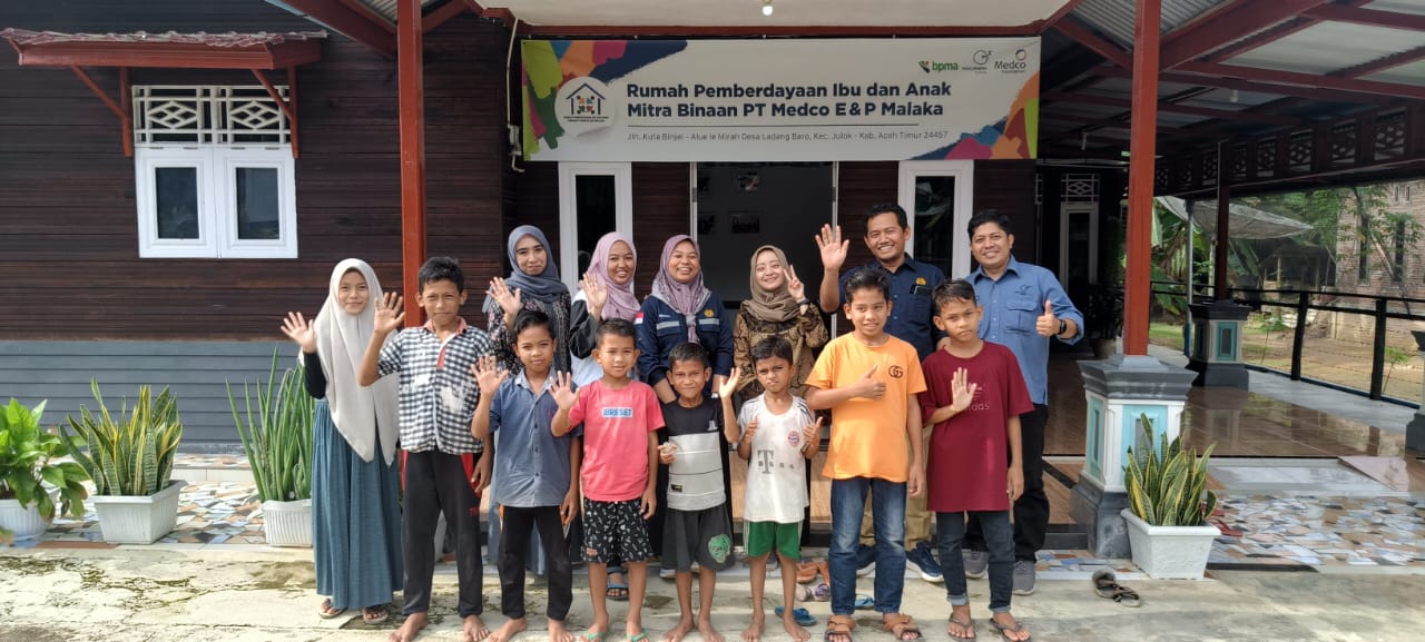 RUMAH PEMBERDAYAAN MEDCO JADI BEST PRACTICE PENURUNAN STUNTING ACEH TIMUR