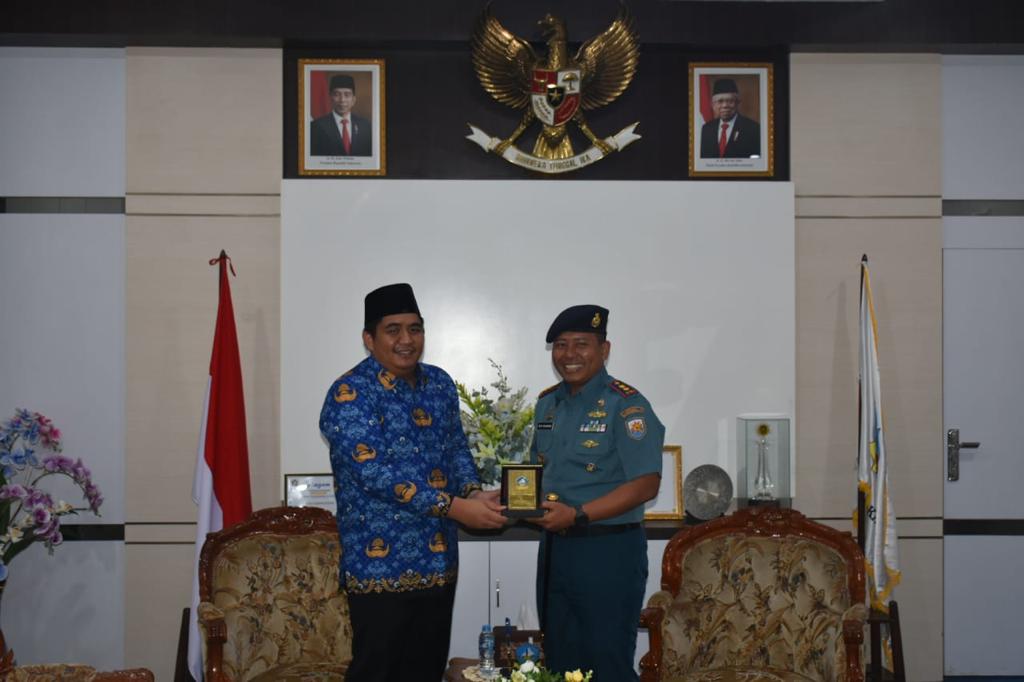 COURTESY CALL (CC) DANLANAL KE BUPATI BINTAN SEBAGAI AJANG SILAHTURAHMI