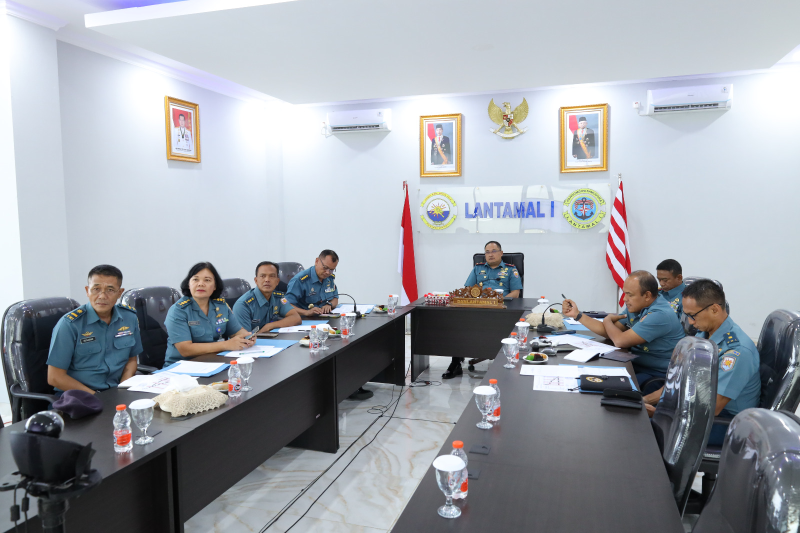 Danlantamal I Hadiri Rapat Koordinasi Penerimaan Prajurit TNI 2023