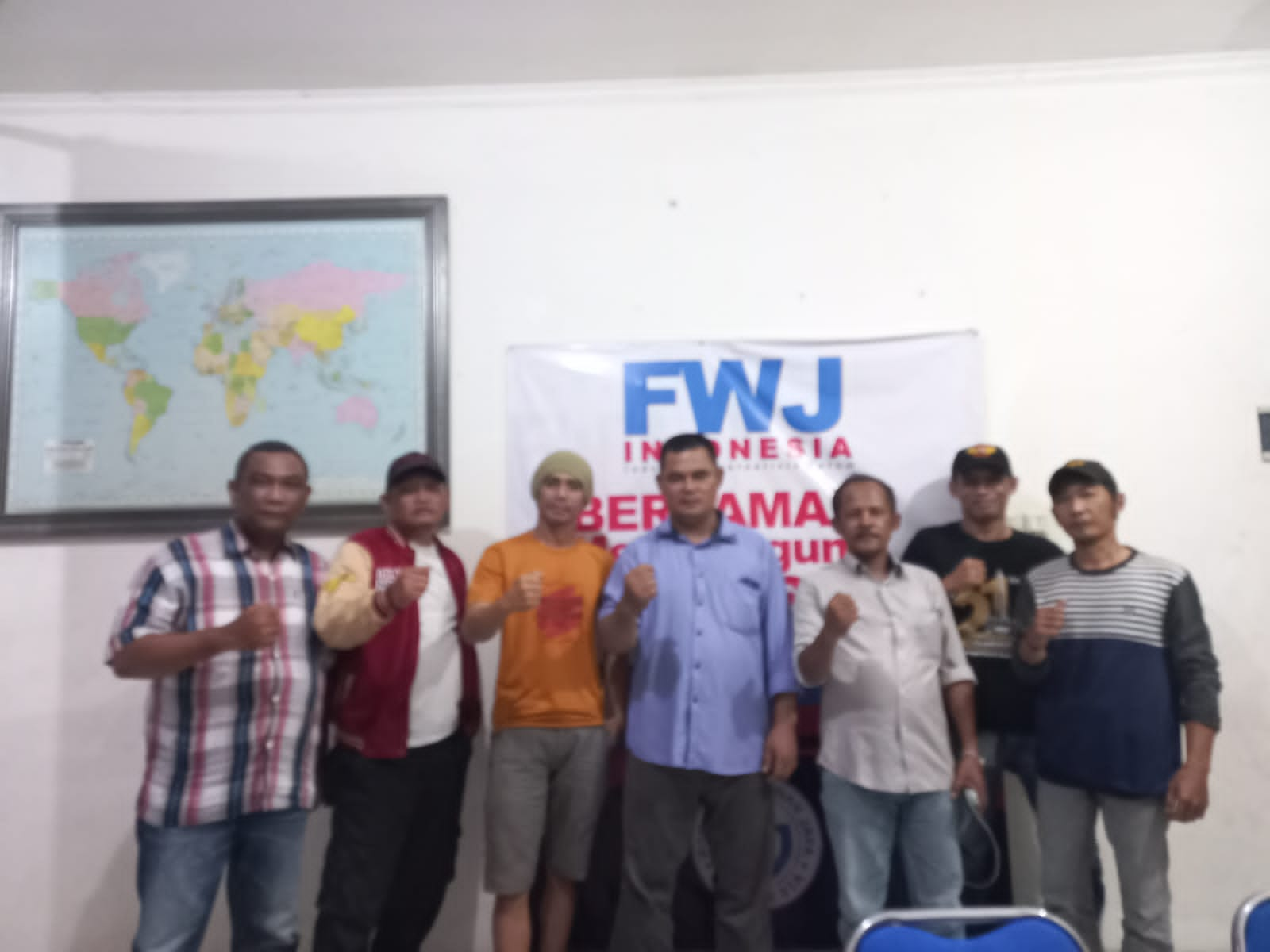 Rapat Koordinasi Pengembangan FWJ Indonesia, Ketua FWJI DPD Banten Dampingi Bacalon Korwil Lebak