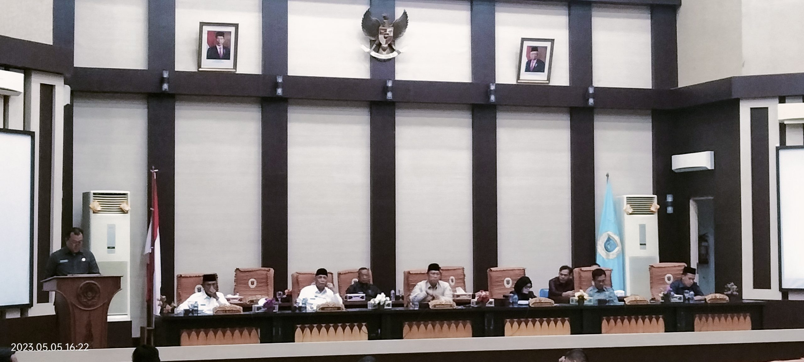 DPRD OKI Sidang Paripurna Bupati Terima Usulan Raperda