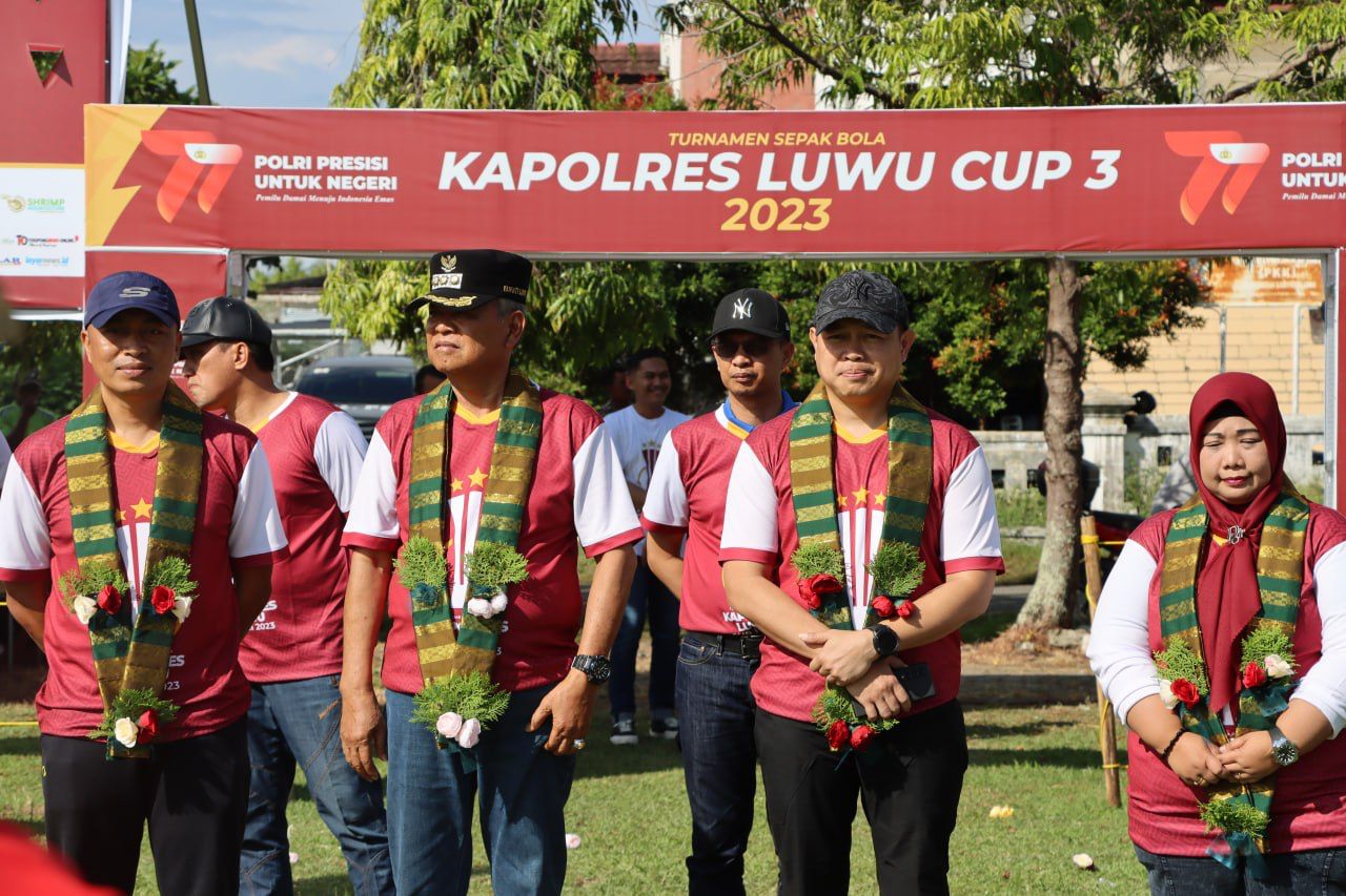 Kapolres Luwu Cup III Resmi Digelar, AKBP Arisandi : Selamat Bertanding, Junjung Tinggi Sportivitas Dan Fair Play