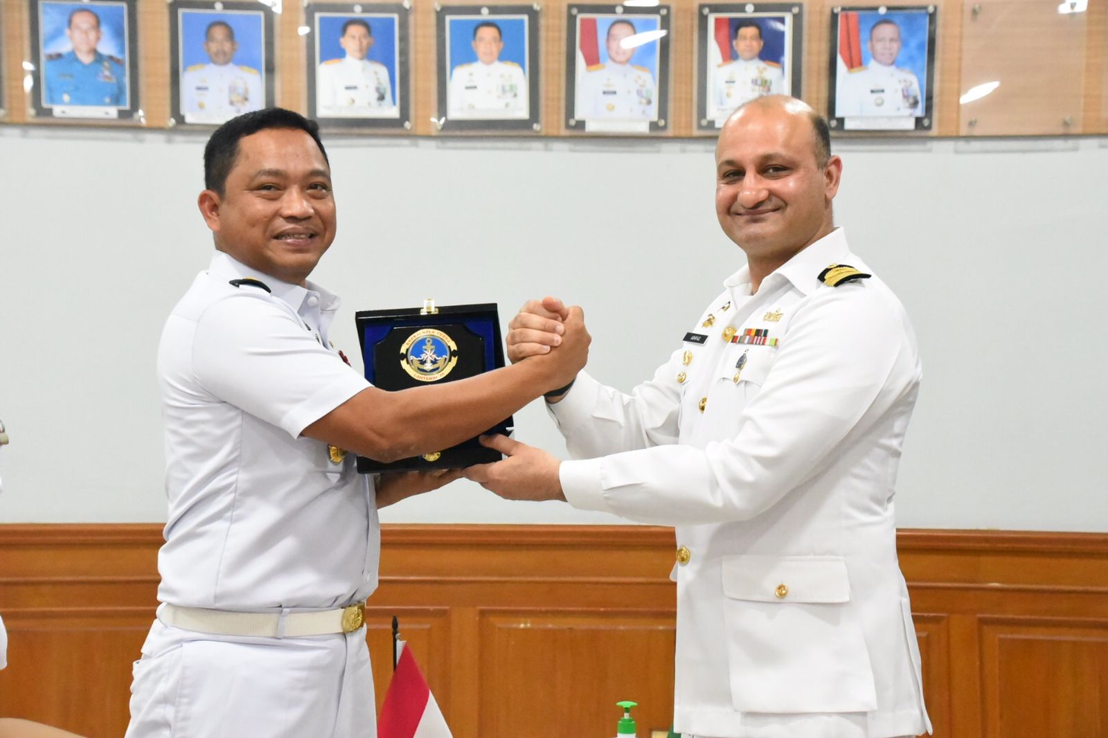 LANTAMAL III JAKARTA TERIMA KUNJUNGAN KEHORMATAN COMMANDER OF PNS RIZWAN