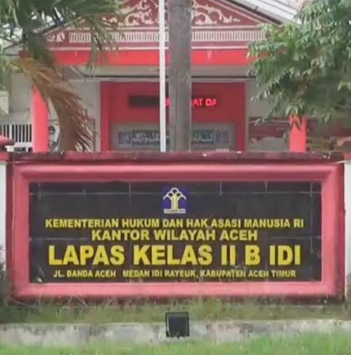 Inilah Tanggapan Kalapas IDI Rayeuk Kabupaten Aceh timur.