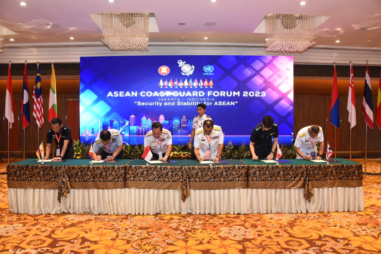 Bakamla RI Beserta 5 Negara ASEAN Sepakati Draf Pembentukan ASEAN Coast Guard Forum (ACF)