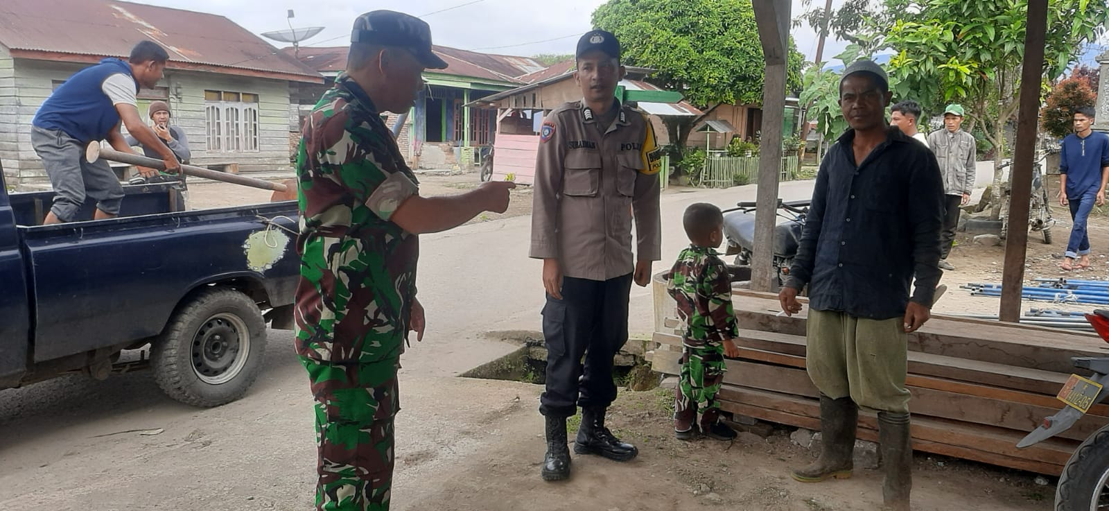 Menjaga Sinergitas Dua Babin (Bintara Pembina) Komsos di Desa Binaan