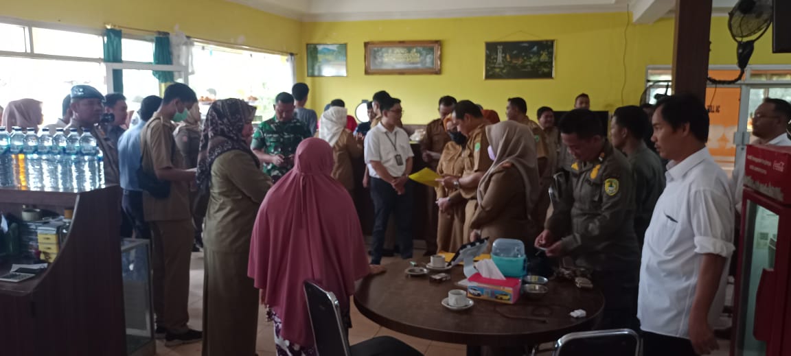 Polsek Talang Ubi Hadiri dan Monitoring Tapping Box Wajib Pajak di Kabupaten PALI.