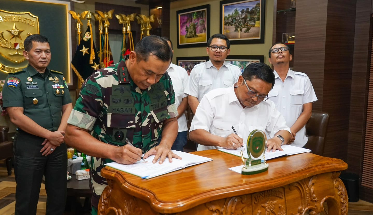 Kodam Jaya dan BBWSCC Jalin Kerjasama : Manfaatkan Sungai dan Situ Untuk Kepentingan Masyarakat