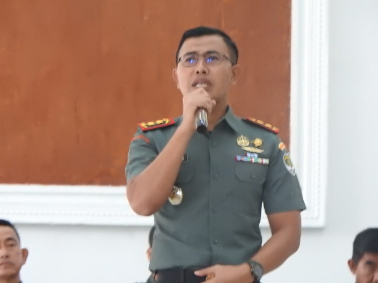 Dandim Lewat Jam Komandan Cek Evaluasi Kerja Keberhasilan Prajurit