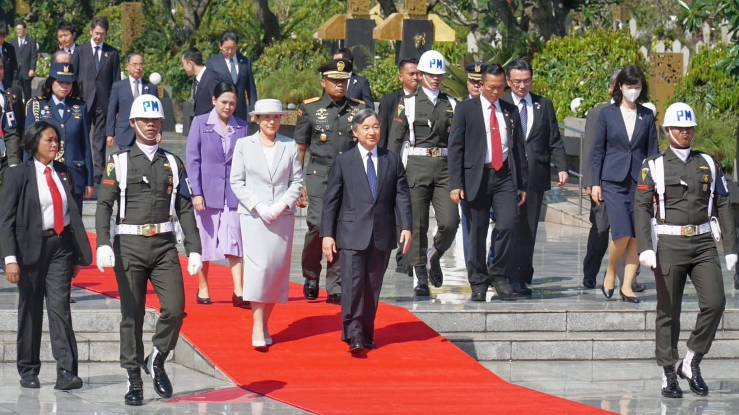 Pangdam Jaya/Jayakarta dampingi Kaisar Jepang Ziarah Khusus di TMPNU Kalibata