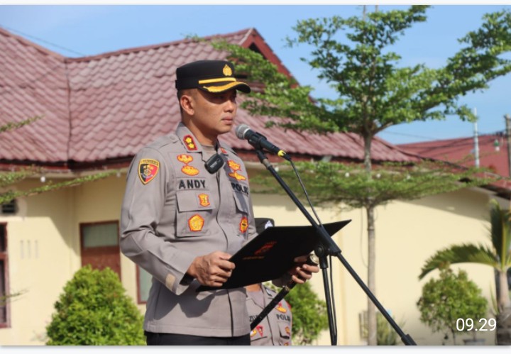 Polres Aceh Timur Gelar Sertijab Wakapolres, Kabag Ops, Kasat Intel, Hingga Kapolsek